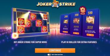 Joker Strike: Выигрыши