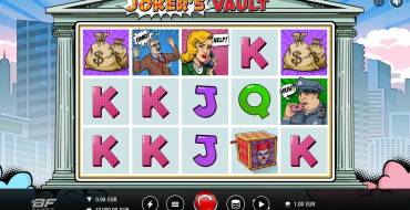 Joker’s Vault: Игровой автомат