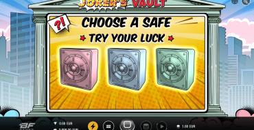 Joker’s Vault: Бонусные игры