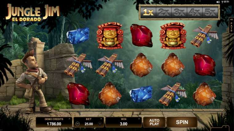 Видео покер Jungle Jim: El Dorado демо-игра