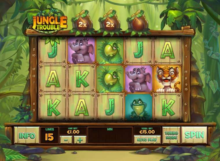 Видео покер Jungle Trouble демо-игра