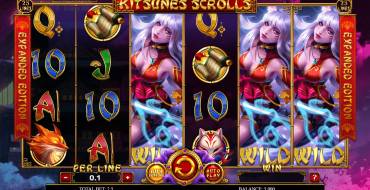 Kitsune's Scrolls Expanded Edition: Игровой автомат