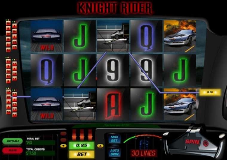 Онлайн слот Knight Rider играть