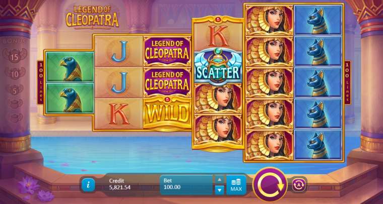 Онлайн слот Legend of Cleopatra играть