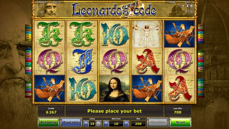 Видео покер Leonardo’s Code демо-игра