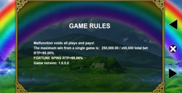 Luck O' The Irish Gold Spins: Правила