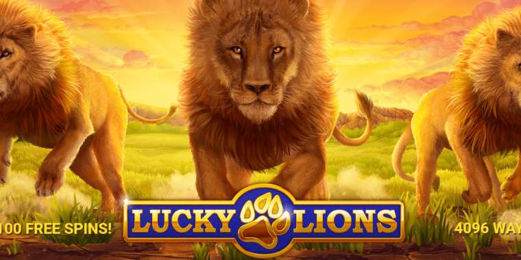 Онлайн слот Lucky Lions играть