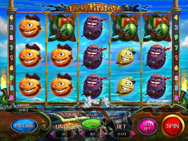 Видео покер Lucky Pirates демо-игра