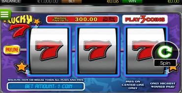 Lucky Seven: Игровой автомат