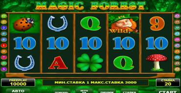 Magic Forest: Игровой автомат