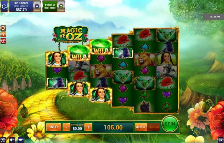 Видео покер Magic of Oz демо-игра