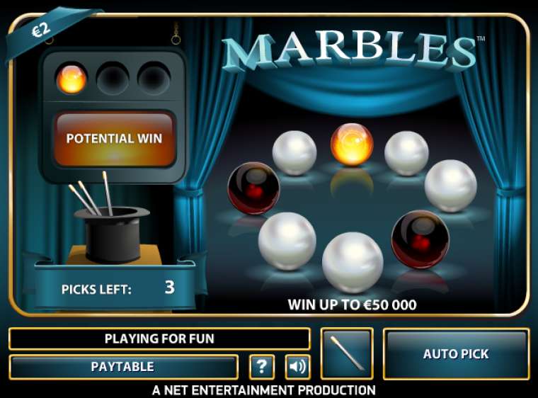 Видео покер Marbles демо-игра