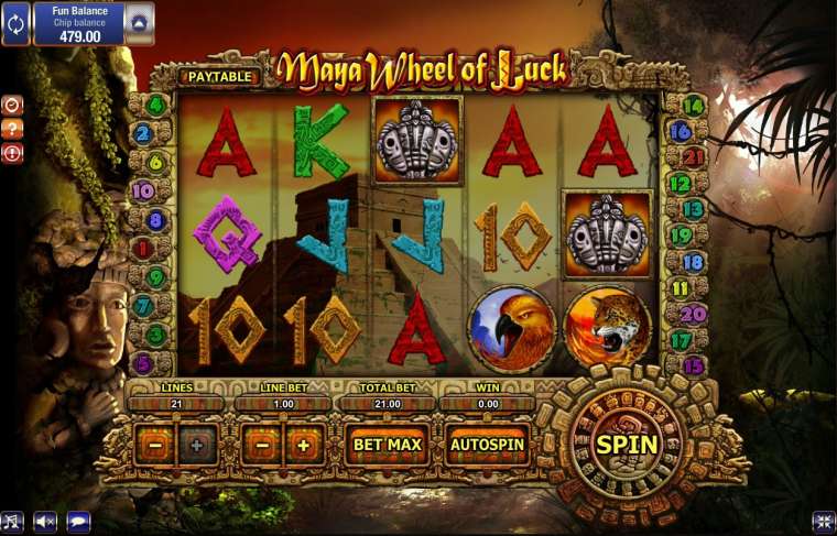 Онлайн слот Maya Wheel of Luck играть