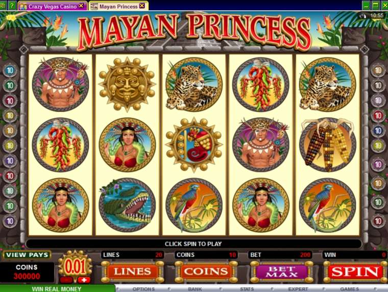 Онлайн слот Mayan Princess играть