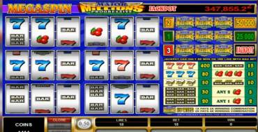 MegaSpin Prog Major Millions – Progressive: Игровой автомат