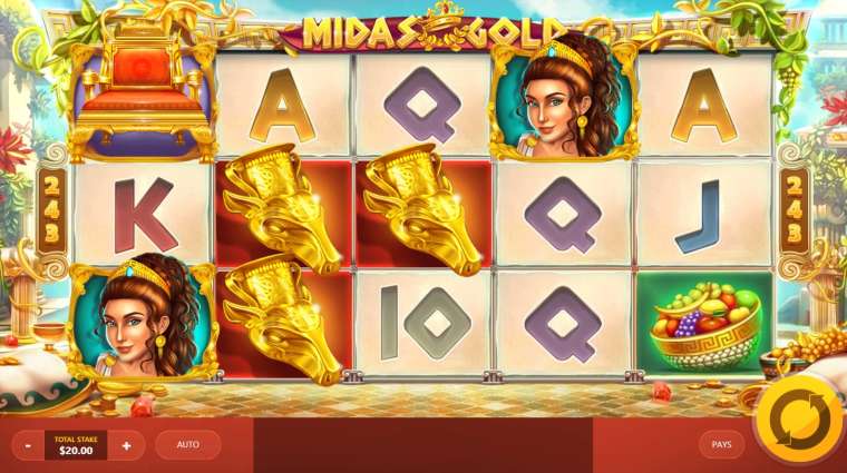Онлайн слот Midas Gold играть