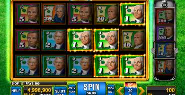 Money Rain: Выигрыши