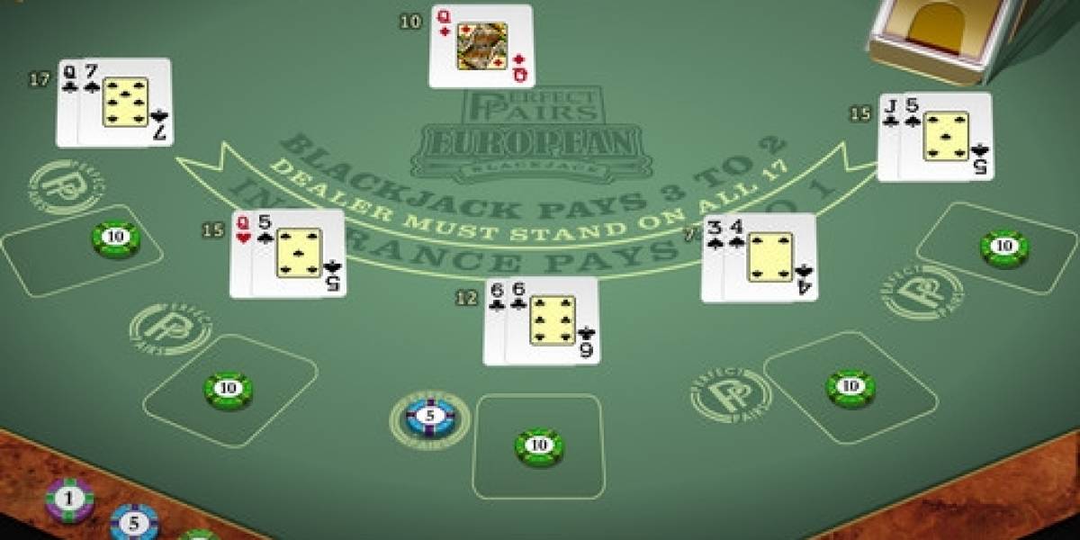 Блэкджек Multi-hand Perfect Pairs European Blackjack