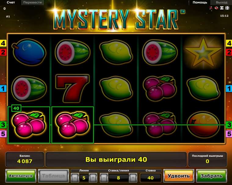 Видео покер Mystery Star демо-игра