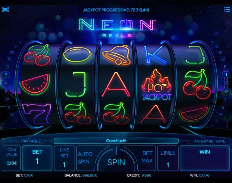 Онлайн слот Neon Reels играть