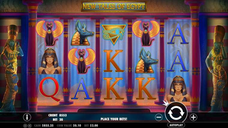 Видео покер New Tales of Egypt демо-игра