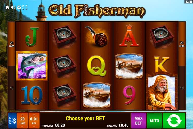 Онлайн слот Old Fisherman играть