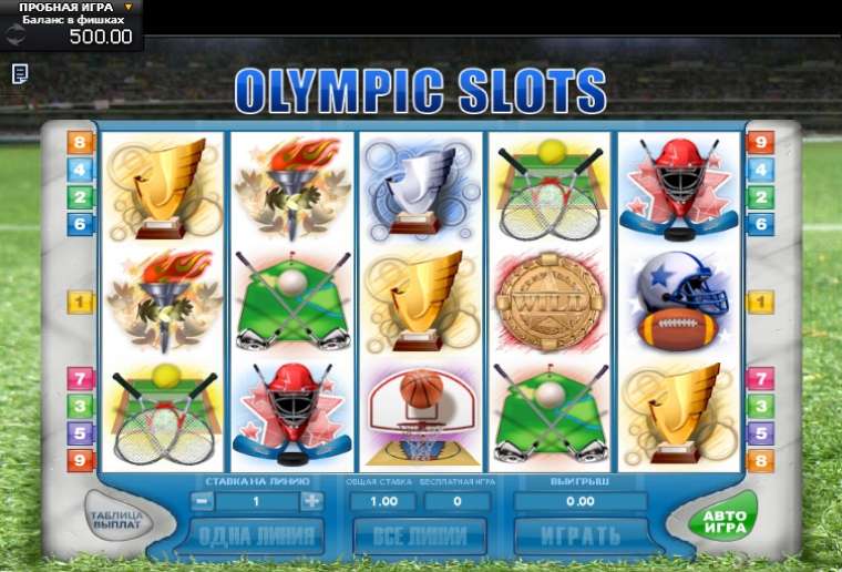 Онлайн слот Olympic Slots играть