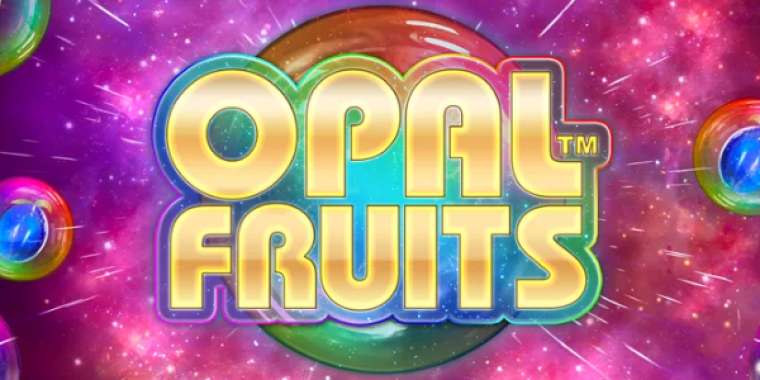 Видео покер Opal Fruits демо-игра