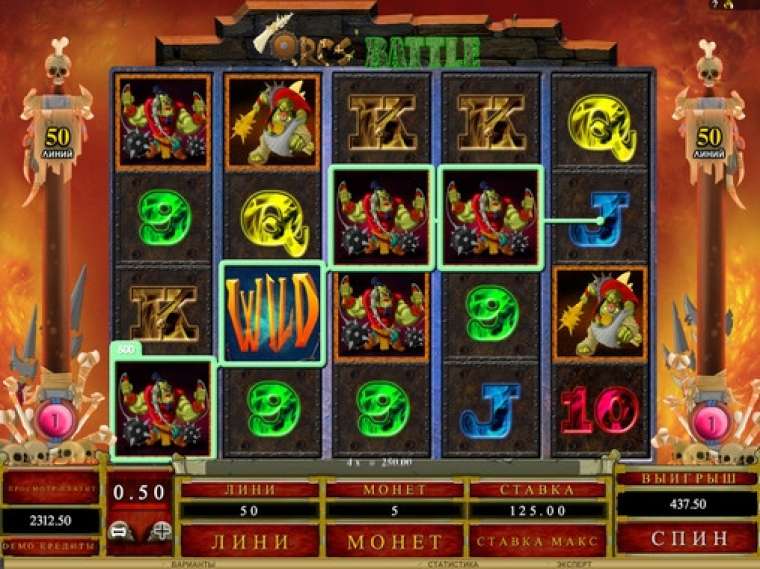 Видео покер Orc’s Battle демо-игра