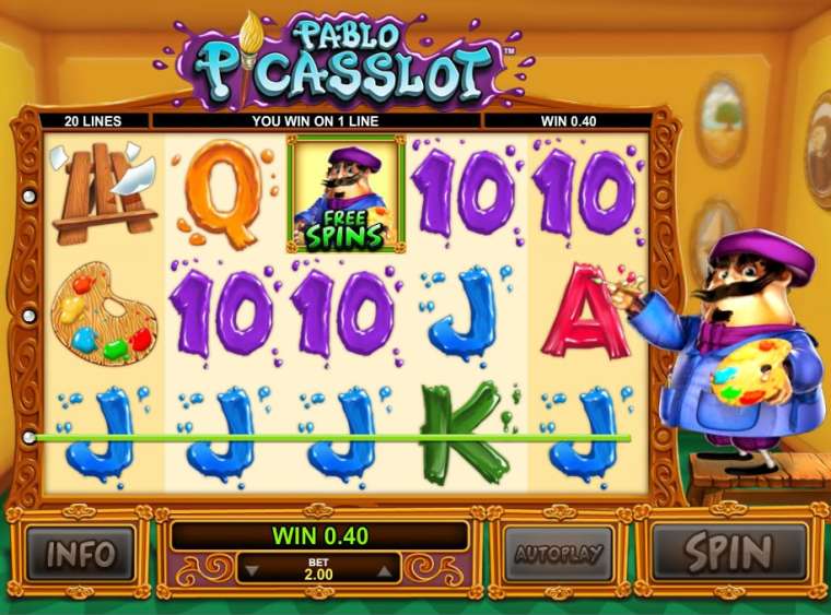 Видео покер Pablo Picasslot демо-игра