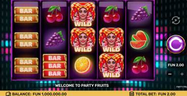 Party Fruits: Игровой автомат