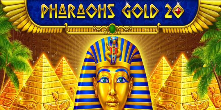 Видео покер Pharaohs Gold 20 демо-игра