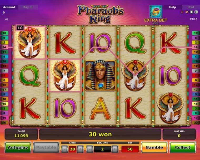 Онлайн слот Pharaoh’s Ring играть