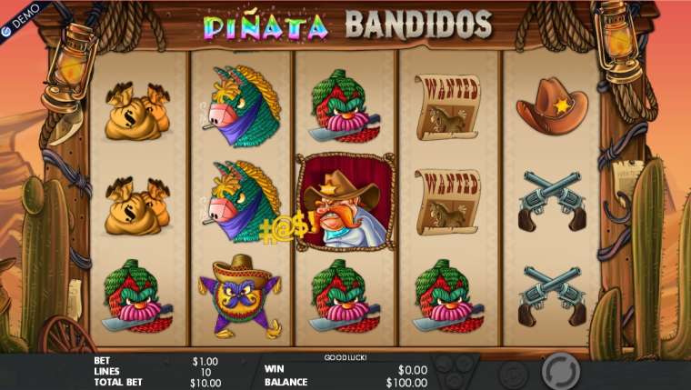Онлайн слот Pinata Bandidos играть