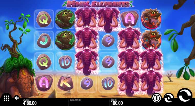 Видео покер Pink Elephants демо-игра