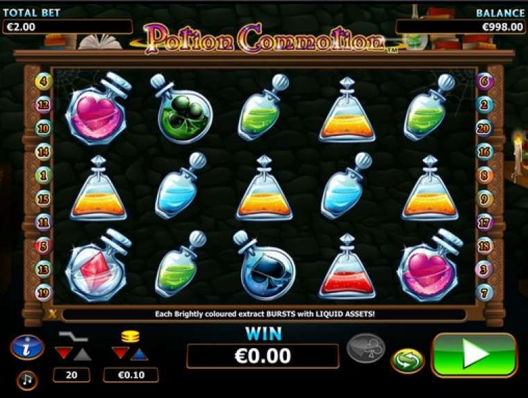 Видео покер Potion Commotion демо-игра