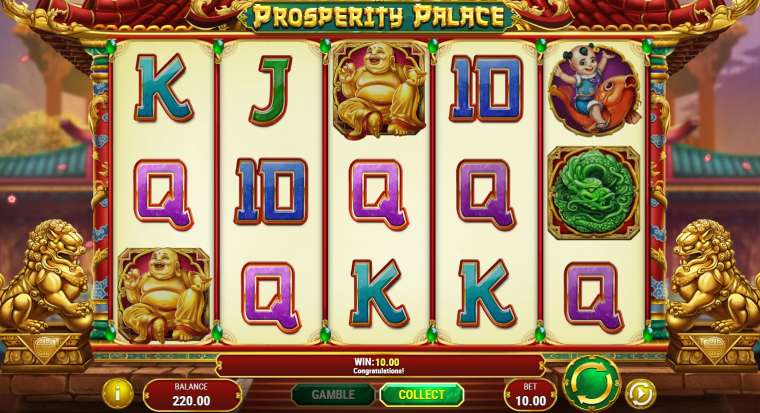 Видео покер Prosperity Palace демо-игра