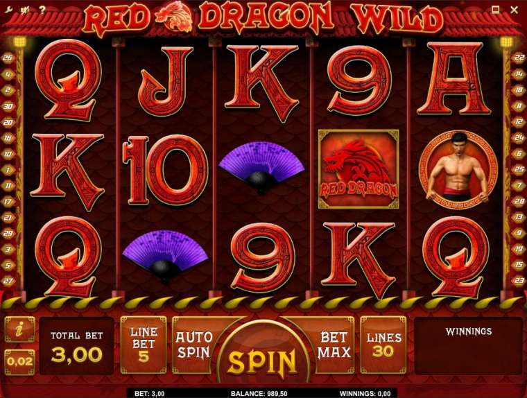 Видео покер Red Dragon Wild демо-игра