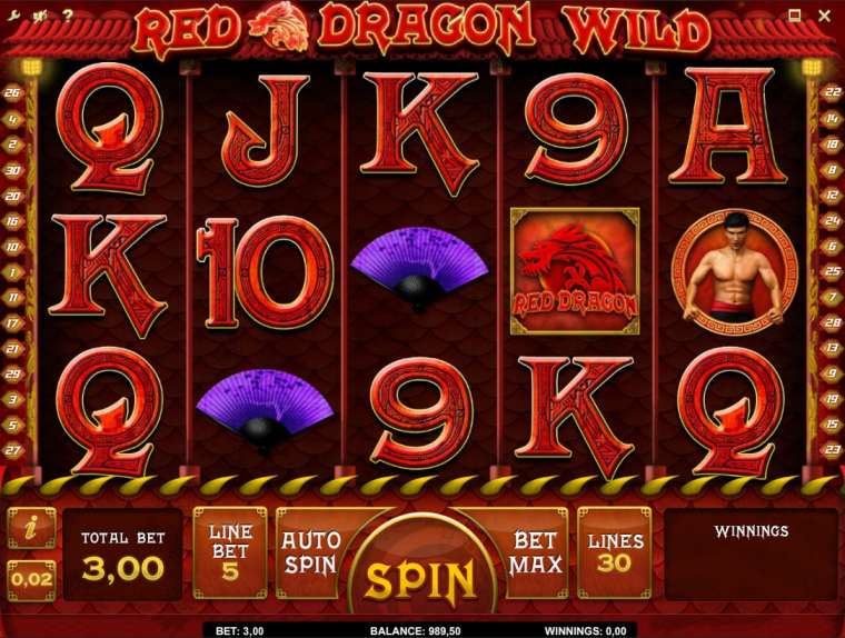 Онлайн слот Red Dragon Wild играть