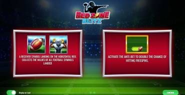 Red Zone Blitz: Игровой автомат