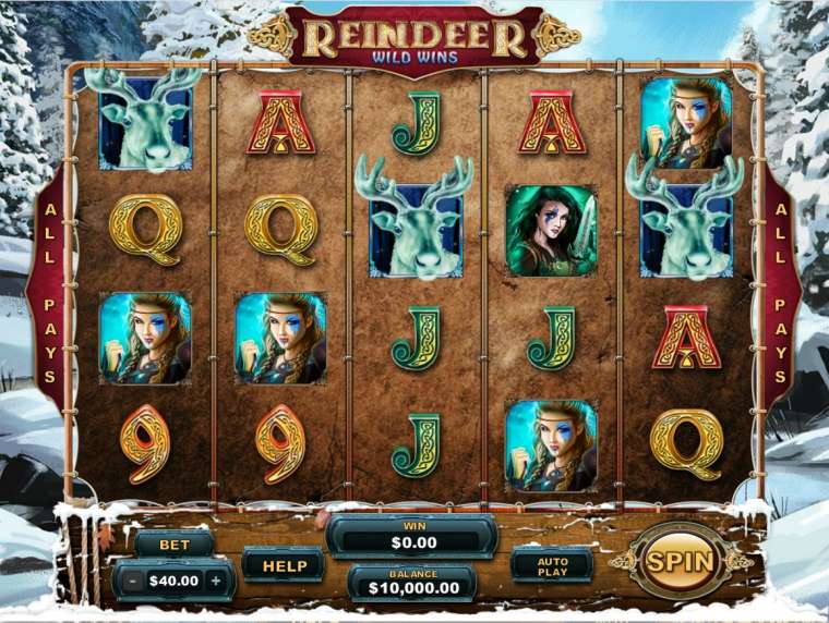 Видео покер Reindeer Wild Wins демо-игра