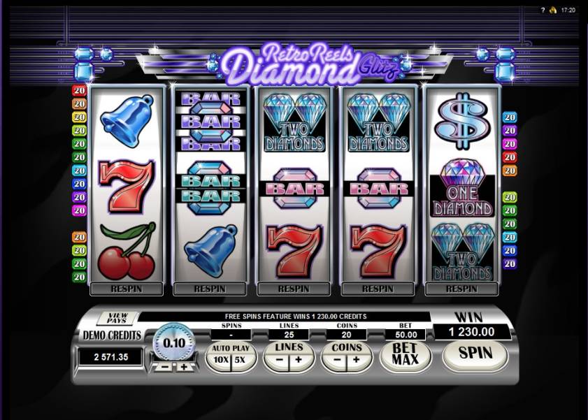 Retro Reels – Diamond Glitz