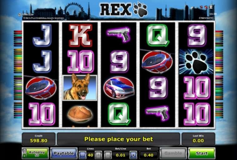 Видео покер Rex демо-игра