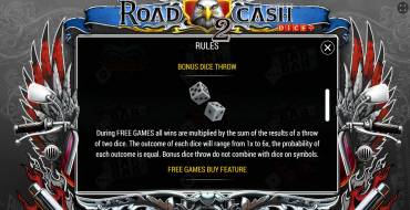 Road 2 Cash Dice: Бонусные игры