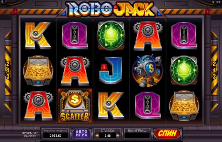 Видео покер RoboJack демо-игра