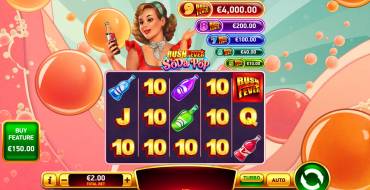 Rush Fever Soda Pop: Игровой автомат