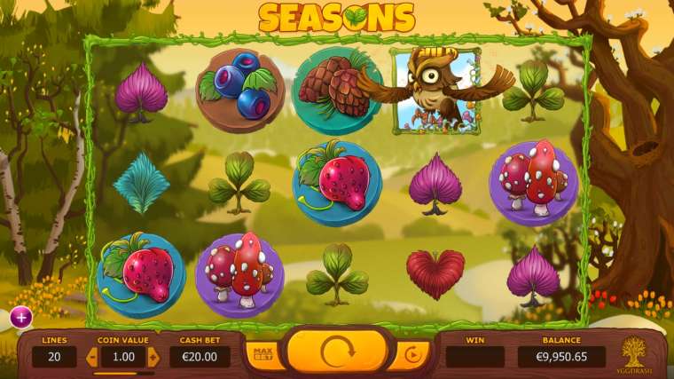 Онлайн слот Seasons играть