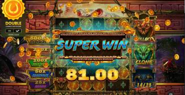 Serpent Gold: Hold & Win: Выигрыши