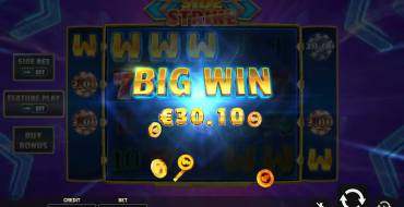 Side Strike: Выигрыши