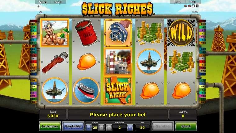Видео покер Slick Riches демо-игра